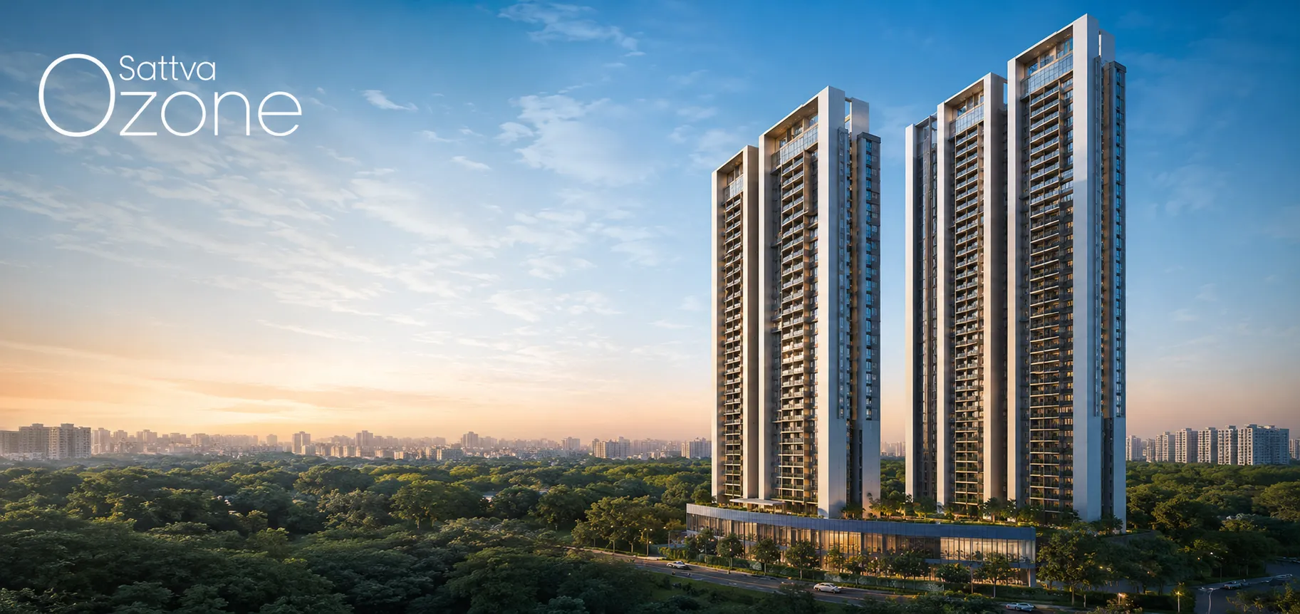 Sattva Ozone Tower View Sattva Ozone Tower View
